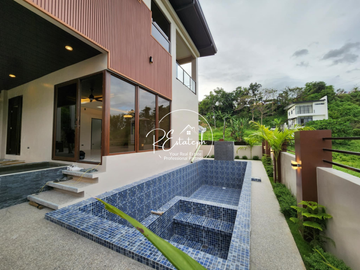 Brand new furnished single house and lot for sale with pool in Cebu City
