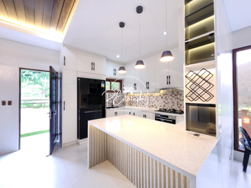 Brand new furnished single house and lot for sale with pool in Cebu City