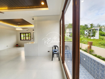 Brand new furnished single house and lot for sale with pool in Cebu City