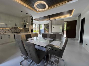 Brand new furnished single house and lot for sale with pool in Cebu City