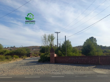 Se vende parcela de 5.000 m² en Lomas de Rauquén, con agua potable.
