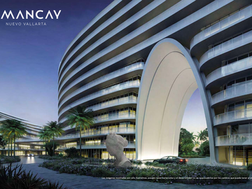 DEPARTAMENTO EN VENTA FRENTE AL MAR EN NUEVO VALLARTA EN AMANCAY CON VISTA AL MAR