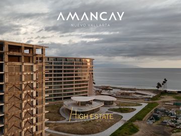 DEPARTAMENTO EN VENTA FRENTE AL MAR EN NUEVO VALLARTA CON VISTA AL MAR EN AMANCAY