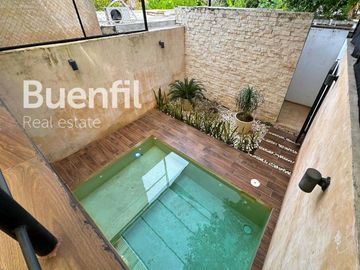 Casa remodelada, amueblada y con piscina en Barrio de Guadalupe