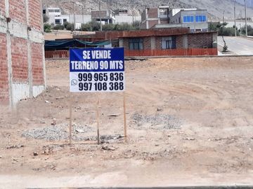 ¡Venta de Terreno frente a parque en San Antonio de Pachacamac!