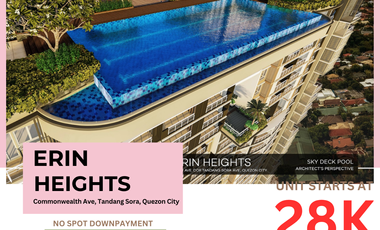 Pent House Loft type for sale in The Erin Heights