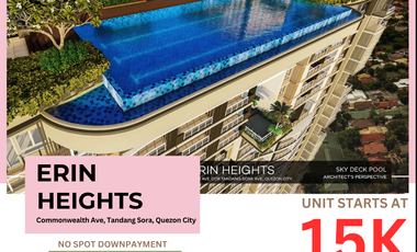 Studio unit for sale in Commonwealth Ave, Tandang Sora, Quezon City