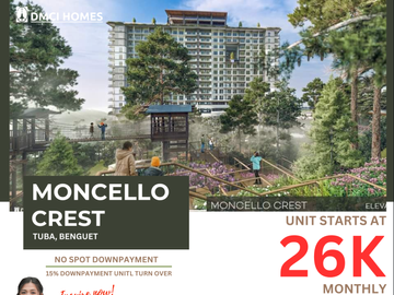 Condotel Studio unit for sale in Tuba Benguet