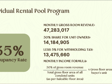 Condotel Studio unit for sale in Tuba Benguet