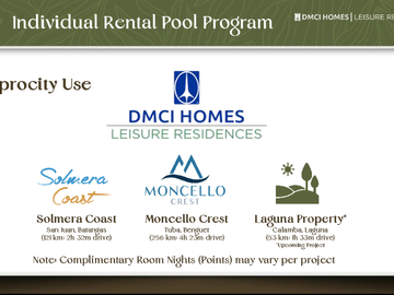 Moncello Crest  Luxury Resort in Benguet DMCI Preselling Condotel