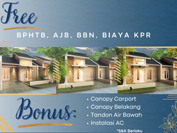 PROMO HEBOH !!, Rumah BARU GRESS Graha Persada Indah Regency Gresik, FREE BIAYA-BIAYA