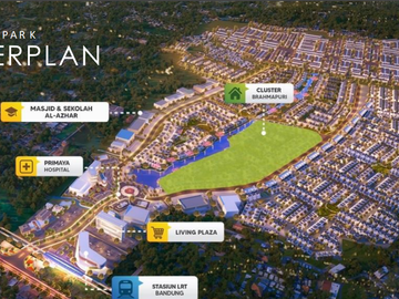 Jual Hunian Modern Tepi Danau di Cluster Brahmapuri – Podomoro Park Bandung, Mewah & Eksklusif!