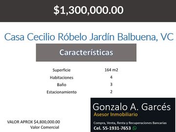 Casa Cecilio Róbelo Jardín Balbuena, Venustiano Carranza