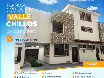 casa de venta en conocoto , valle de los chillos