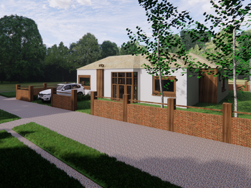 Cotacachi - de venta casa en planos en urbanización el encanto II