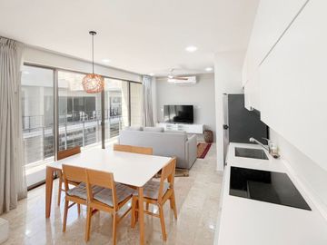 Departamento con rooftop con alberca privada, en venta, Aldea Zamá, Tulum.