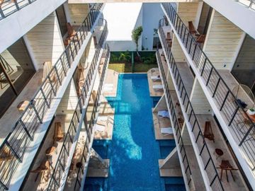 Departamento con rooftop con alberca privada, en venta, Aldea Zamá, Tulum.