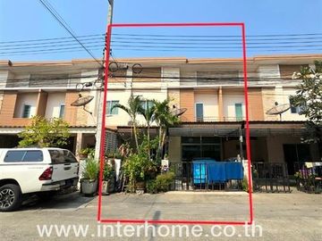 2-storey townhouse, 22.1 sq.w., The First Home Village, Wongwaen-Lam Luk Ka Khlong 3, Soi Phianon, Lam Luk Ka Road, Lam Luk Ka, Pathum Thani