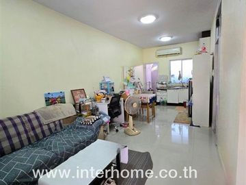 2-storey townhouse, 22.1 sq.w., The First Home Village, Wongwaen-Lam Luk Ka Khlong 3, Soi Phianon, Lam Luk Ka Road, Lam Luk Ka, Pathum Thani