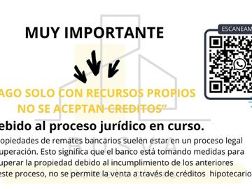 OPORTUNIDAD  DE ORO  UNICA REMATE INMOBILIARIO