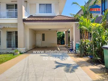 2-storey detached house, 65 sq m, Sammakorn Village, Rangsit, Khlong 7, Kanchanaphisek Road, Rangsit-Nakhon Nayok Road, Thanyaburi, Pathum Thani
