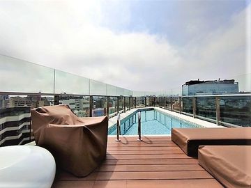 Dpto. Dúplex en Vta. Miraflores con Áreas Comunes Finos Acabados 2 Dormitorios 100 mt.