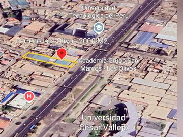 Venta De Terreno Comercial En Los Olivos – Excelente Oportunidad En Panamericana Norte