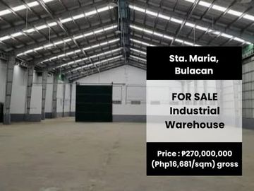 🌟 FOR SALE: Industrial Property in Sta. Maria, Bulacan