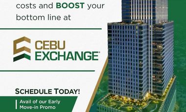 Prime Office Space for Sale – 305 sqm with 3 Parking Slots | Cebu Exchange Tower, Cebu City