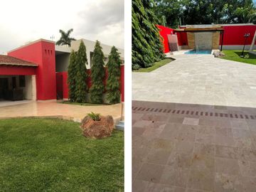 Casa con jardín y alberca privada, en venta, Montecristo, Mérida