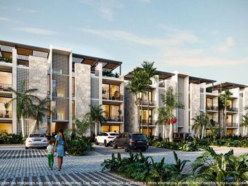 Departamento de 3 habitaciones en Playa del Carmen, últimas unidades de OFERTA !!