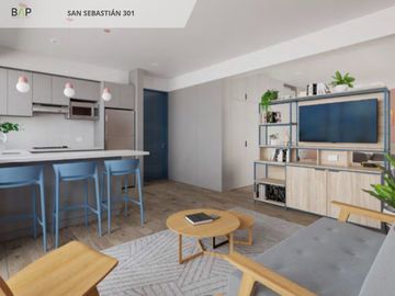 Departamento en renta San Sebastían 301 en renta