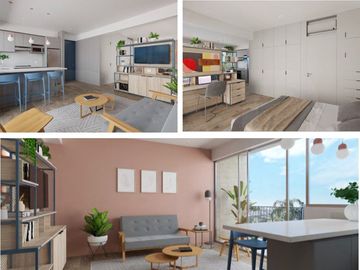 Departamento en renta San Sebastían 301 en renta