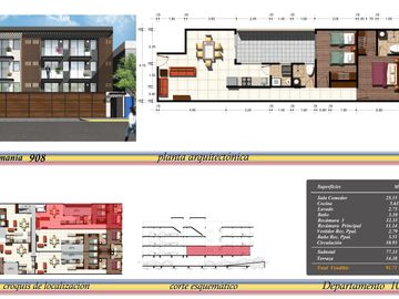 Departamentos en preventa Rumania Portales Sur