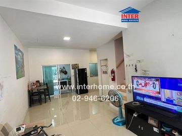 2-storey townhouse, 17.8 sq.w., Pruksa Rama 2-Ekachai Village, Rama 2 Road, Ekachai Road, Khlong Si Wa Road, Mueang Samut Sakhon, Samut Sakhon