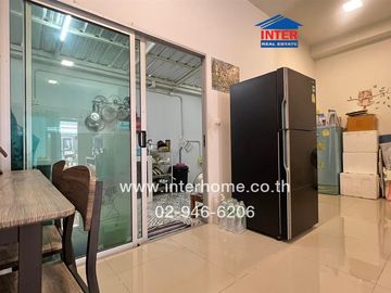 2-storey townhouse, 17.8 sq.w., Pruksa Rama 2-Ekachai Village, Rama 2 Road, Ekachai Road, Khlong Si Wa Road, Mueang Samut Sakhon, Samut Sakhon