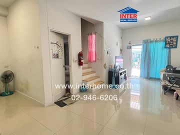 2-storey townhouse, 17.8 sq.w., Pruksa Rama 2-Ekachai Village, Rama 2 Road, Ekachai Road, Khlong Si Wa Road, Mueang Samut Sakhon, Samut Sakhon