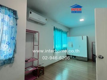 2-storey townhouse, 17.8 sq.w., Pruksa Rama 2-Ekachai Village, Rama 2 Road, Ekachai Road, Khlong Si Wa Road, Mueang Samut Sakhon, Samut Sakhon