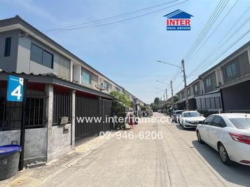 2-storey townhouse, 17.8 sq.w., Pruksa Rama 2-Ekachai Village, Rama 2 Road, Ekachai Road, Khlong Si Wa Road, Mueang Samut Sakhon, Samut Sakhon
