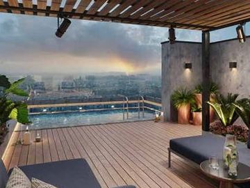 MODERNO DEPARTAMENTO EN VENTA EN SANTA BEATRIZ VISTA EXTERIOR PISO 14