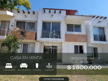 CASA EN VENTA CUAUTLA MOR