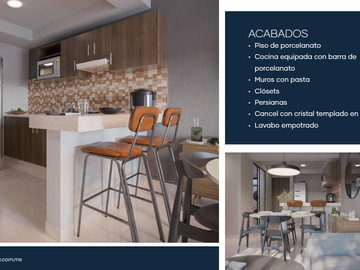 PREVENTA DEPARTAMENTO 2-RECÁMARAS OTHON PARK