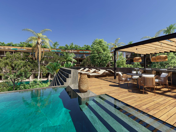 DEPARTAMENTO DE LUJO EN AVENIDA COBA TULUM