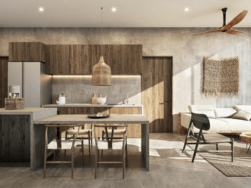 DEPARTAMENTO DE LUJO EN AVENIDA COBA TULUM