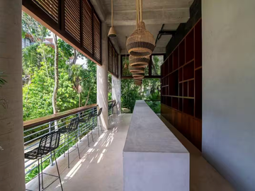 DEPARTAMENTO DE LUJO CON CENOTE PRIVADO A METROS DE LA PLAYA EN TULUM