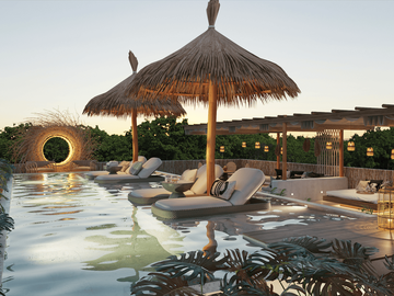 DEPARTAMENTO DE LUJO EN ALDEA ZAMA TULUM