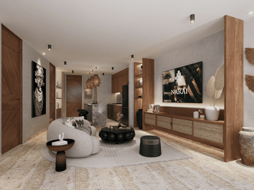 DEPARTAMENTO DE LUJO EN ALDEA ZAMA TULUM