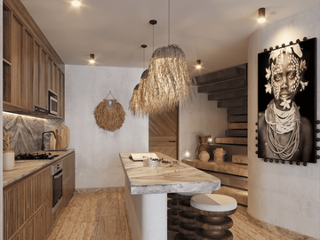 DEPARTAMENTO DE LUJO EN ALDEA ZAMA TULUM