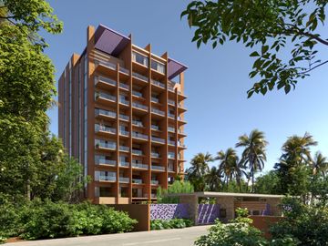 DEPARTAMENTO DE 3 HABITACIONES FRENTE AL MAR EN COSTA MUJERES GYM/SPA/ALBERCA