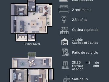 DEPARTAMENTOS EN PREVENTA EN VENTURA PUENTE •GILDARDO•